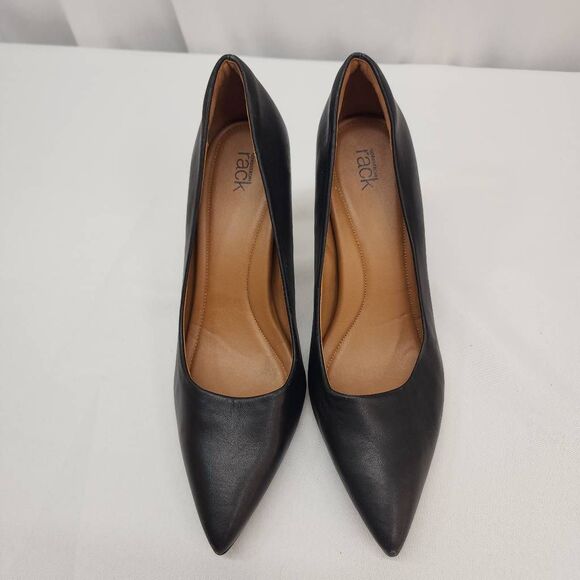 Nordstrom Black Pointed Toe Heels - Picture 7 of 11